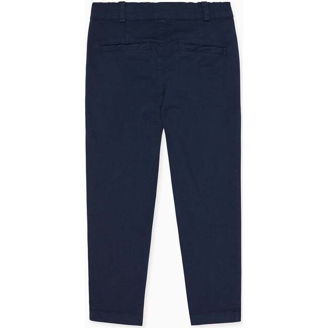 Navy Elio Boy Cotton Chinos - Pants - 3