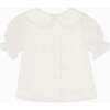 Ivory Terestia Ceremony Girl Top - Blouses - 4