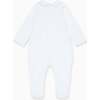 White Dali Baby Smock Sleepsuit - Pajamas - 4