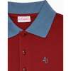 Burgundy Rocco Boy Polo Shirt - Shirts - 3