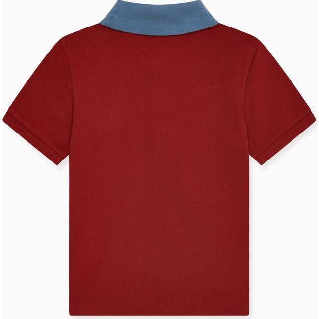 Burgundy Rocco Boy Polo Shirt - Shirts - 4