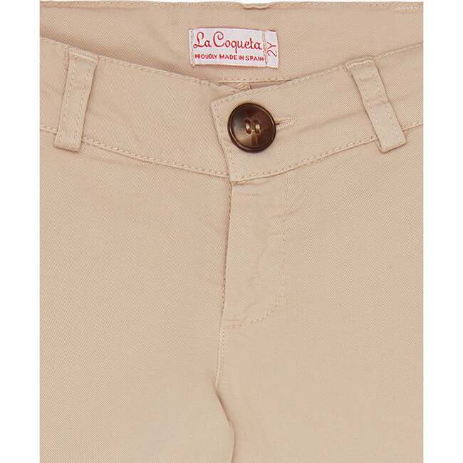 Beige Elio Boy Cotton Chinos - Pants - 2