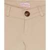 Beige Elio Boy Cotton Chinos - Pants - 2