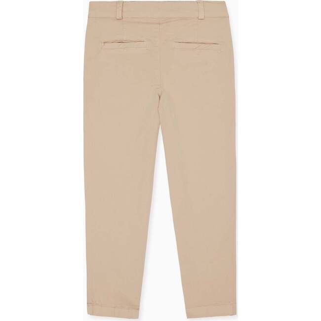 Beige Elio Boy Cotton Chinos - Pants - 3