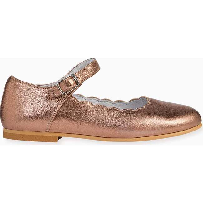 Rose Gold Girl Scallop Mary Jane - Mary Janes - 2