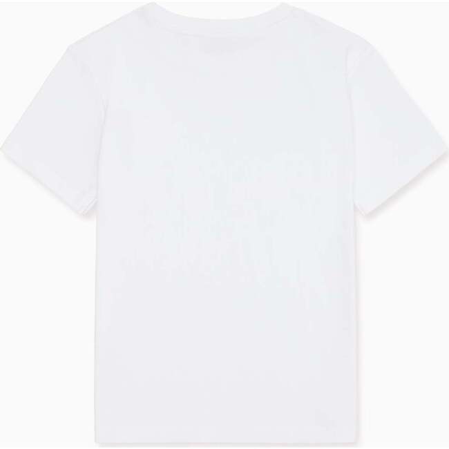 White Arturo Kids Cotton T-Shirt - Shirts - 4