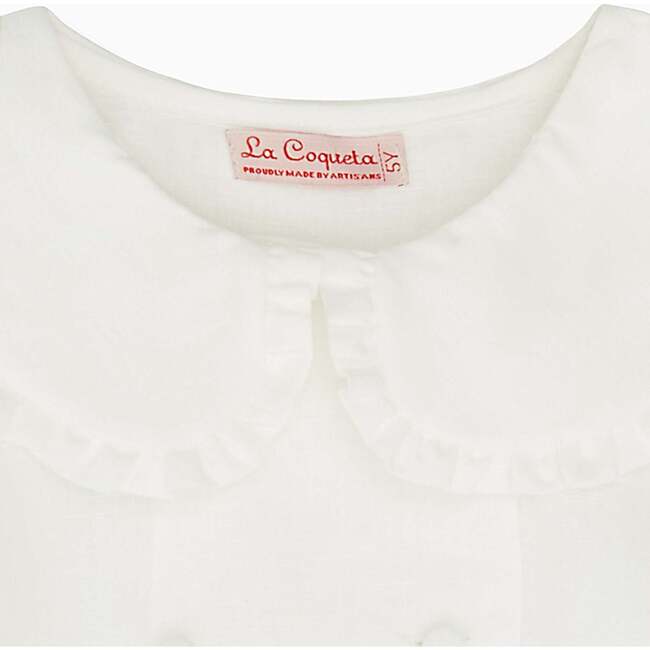 Ivory Petunia Ceremony Girl Shirt - Blouses - 2