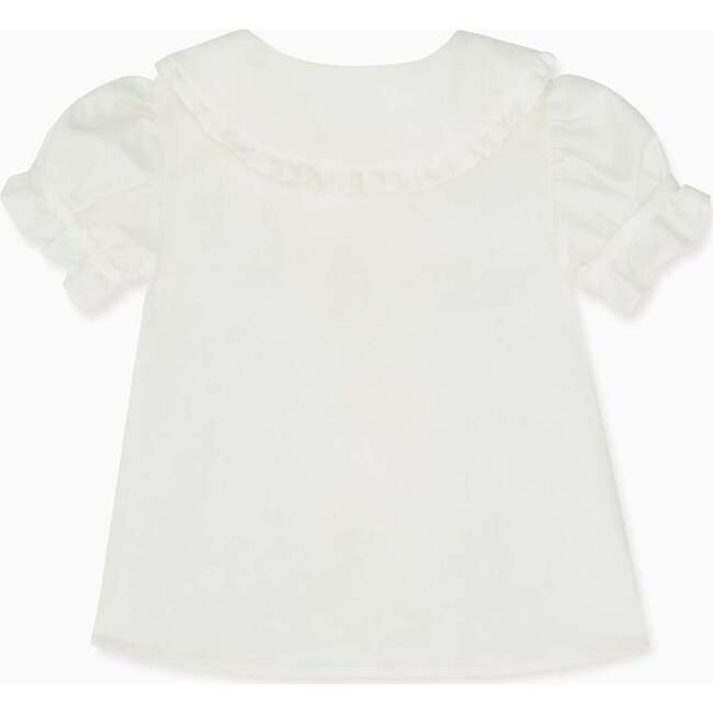 Ivory Petunia Ceremony Girl Shirt - Blouses - 3