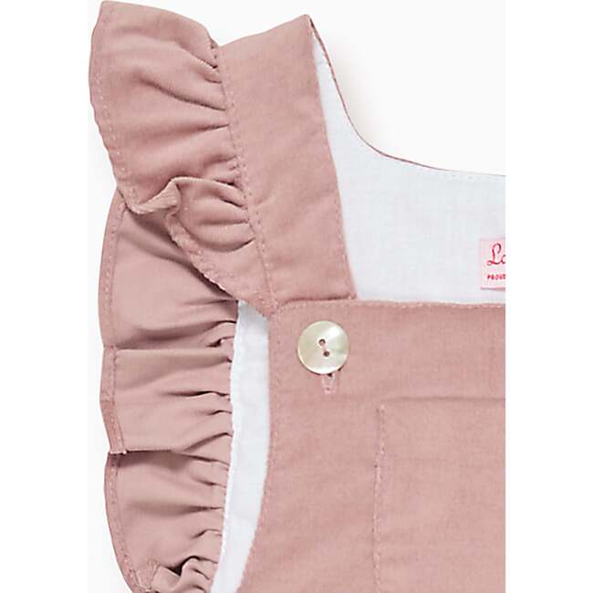 Pink Delphina Baby Girl Overalls - Onesies - 2