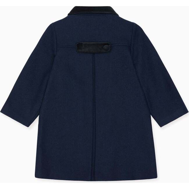 Navy Arrieta Girl Coat - Coats - 4