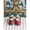 Burgundy Leather Toddler Mary Jane Shoes - Mary Janes - 2