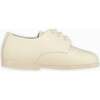 Ivory Leather Toddler Inglesito Ceremony Shoes - Dress Shoes - 3