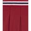 Burgundy Isabela Girl Pleated Skirt - Skirts - 2