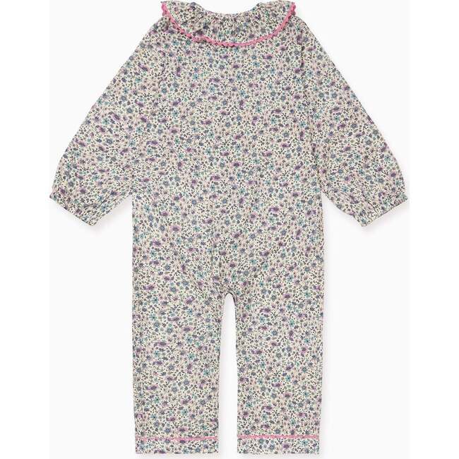 Pink Floral Lorna Baby Girl Pyjamas - Pajamas - 4