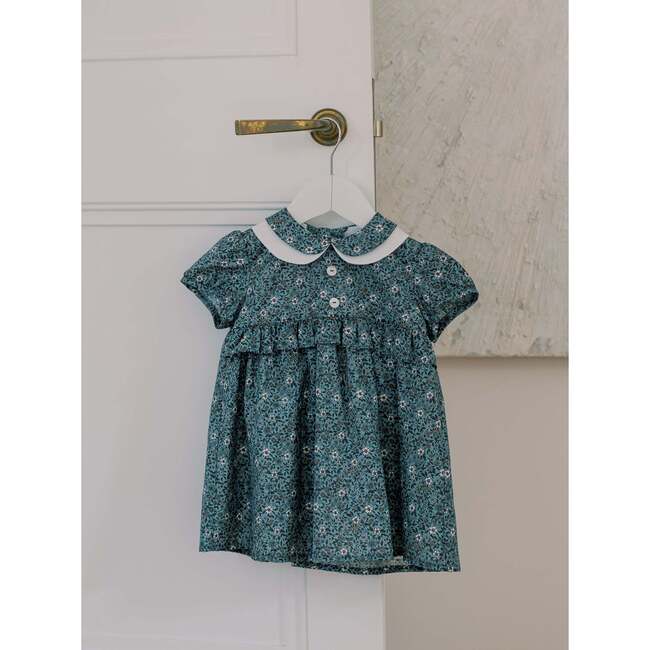 Blue Floral Ines Baby Girl Set - Dresses - 5