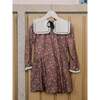 Burgundy Floral Laura Girl Drop Waist Dress - Dresses - 2