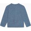 Dusty Blue Zas Merino Boy Cardigan - Cardigans - 3