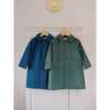 Navy Loden Wool Kids Coat - Coats - 5