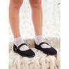 Black Suede Girl Mary Jane Shoes - Mary Janes - 2