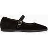 Black Suede Girl Mary Jane Shoes - Mary Janes - 3