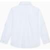 White Nico Long Sleeve Boy Shirt - Shirts - 3