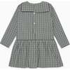 Navy Tartan Aranda Girl Drop Waist Dress - Dresses - 4