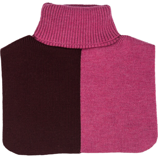 Merino Neck Warmer, Cherry Berry