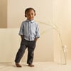 Gingham Shirt & Pant Set, Blue - Mixed Apparel Set - 2