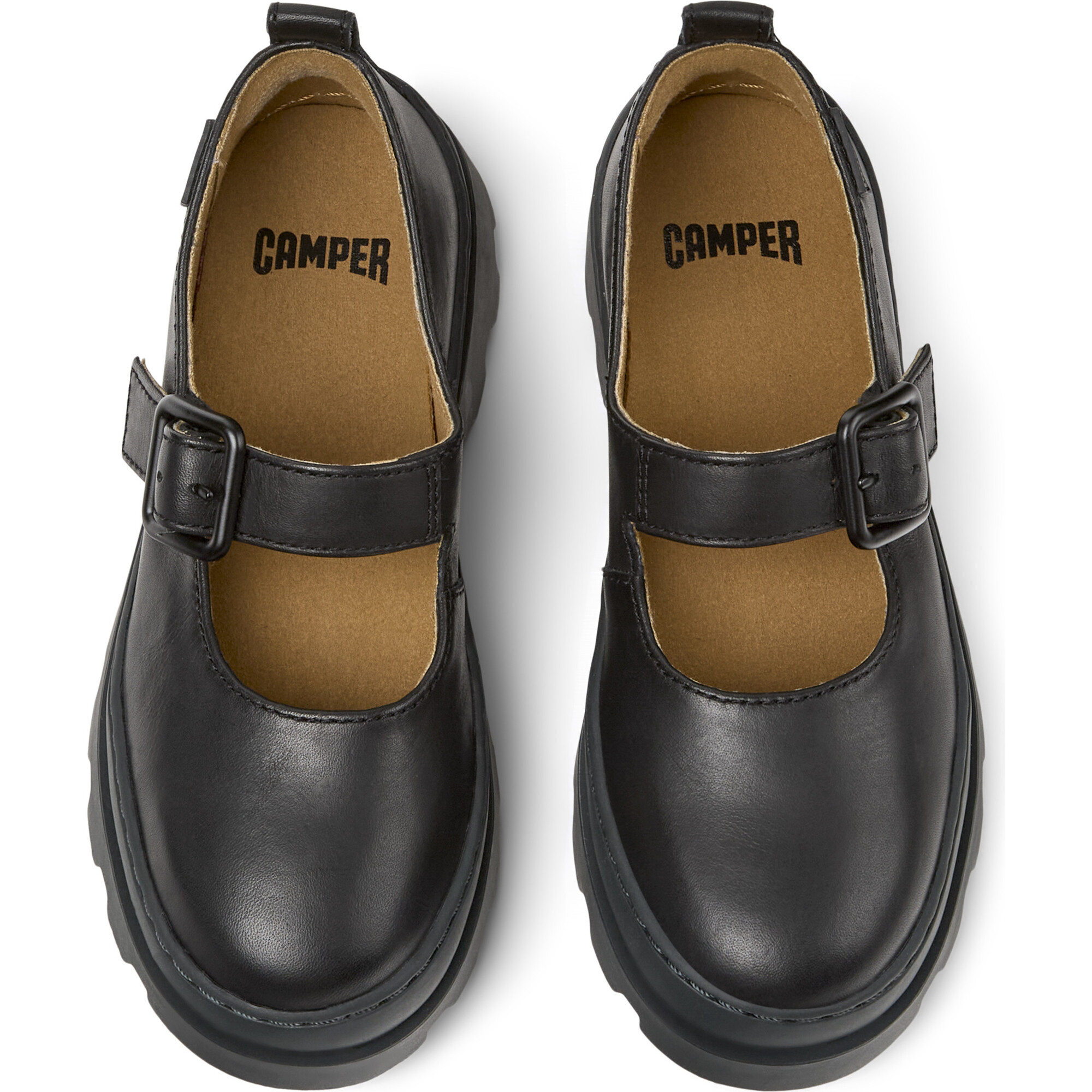 Kids Brutus Mary Jane, Black - Camper Shoes | Maisonette