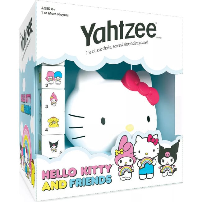 YAHTZEE: Hello Kitty & Friends - Classic Family Dice Game