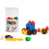 Snapo: Starter Set - 100 pcs - Colorful Blocks & Wheels - Blocks - 2