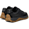 Kids Drift Trail Leather & Nubuck Vintage Sneakers, Black - Sneakers - 5