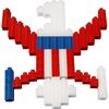 Snapo: Americana Kit - 150 pcs - Red-White-Blue Blocks & Wheels - Blocks - 2