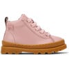 Brutus Ankle Boots, Medium Pink - Boots - 3