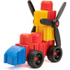 Snapo Jr. Junior Builder's Kit - 40 pcs - Colorful Blocks & Wheels - Blocks - 1 - thumbnail