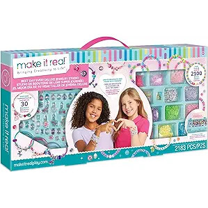 Make It Real: Best Day Ever! Deluxe Jewelry Studio - 2183pcs - Arts & Crafts - 1