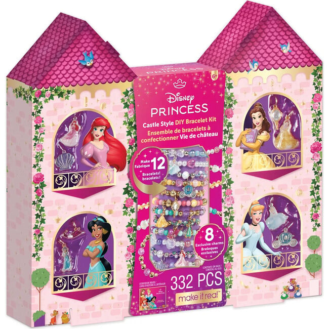 Make It Real: Disney Princess: Castle Style DIY Bracelet Kit