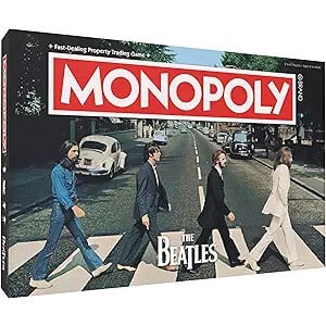 MONOPOLY: The Beatles - Collectible Licensed Edition, Strategy Board Game