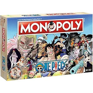 MONOPOLY: One Piece - Collectible Licensed Edition, Strategy Board Game - Games - 1