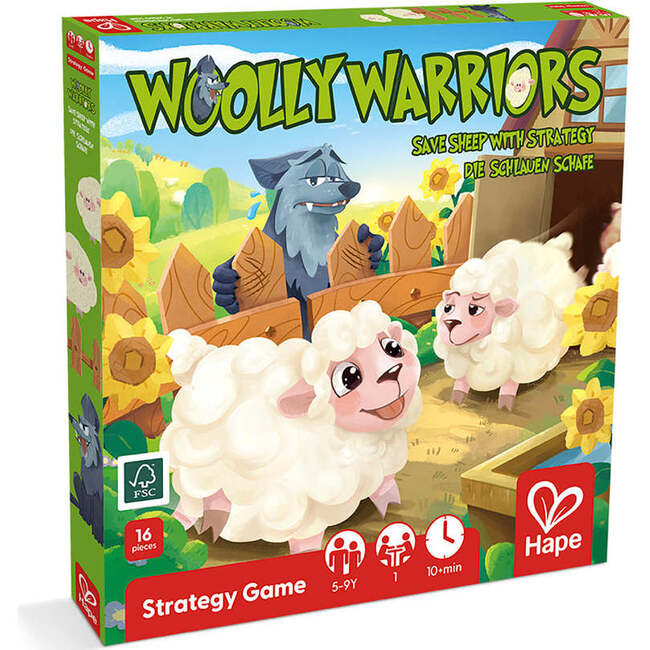 Hape: Woolly Warriors - Strategy Board Game