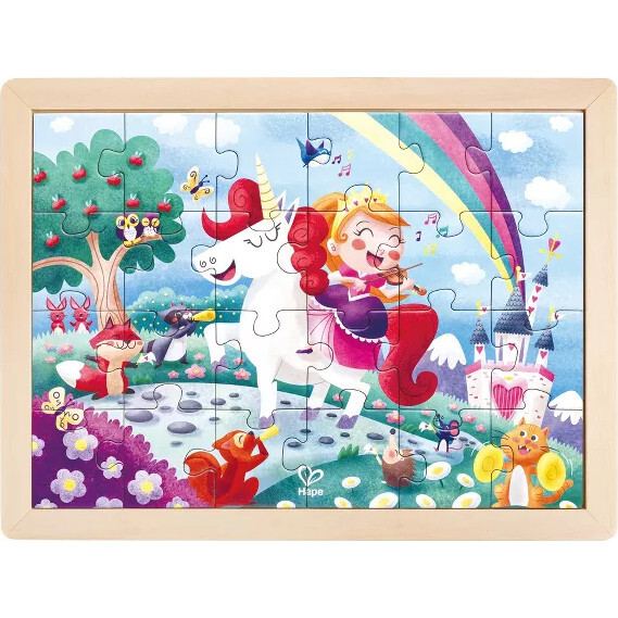 Hape: Unicorn Friends Puzzle - 24pc - Puzzles - 2