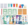 Hape: Sponge Painting Fun - 24pcs, 6 Activities Art Set - Painting - 1 - thumbnail