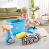 Hape: Scoot-Around Clean Up Bucket Set - 7pc - Role Play Toys - 3