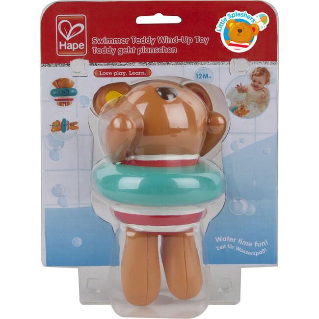 Hape: Swimmer Teddy Wind-Up Toy - Developmental Toys - 5