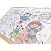 Hape: Space Friends Puzzle - 48pc, Double-Sided Coloring Puzzle - Puzzles - 3