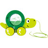 Hape: Pull Along - Tito - Wooden Green Turtle w/ Removable Water Swirling Shell - Developmental Toys - 1 - thumbnail