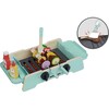 Hape: Sizzling Griddle & Grill BBQ - Teal Wooden Food Playset - Play Kitchens - 3