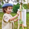 Hape: Portable Bamboo Easel - 14pc, Green & White - Arts & Crafts - 3