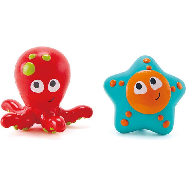 Hape: Ocean Floor Squirters - 2pc Bath Toy Set