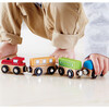 Hape: Qubes: Magnetic Classic Train Connecting Train Set - Play Kits - 3